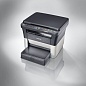 Лазерный копир-принтер-сканер Kyocera FS-1020MFP (А4, 20 ppm, 1200dpi, 25-400%, 64Mb, USB, цв. сканер, крышка, пуск. комплект)